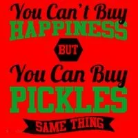 Pickles Are Happiness  Santa Hat thumb 1