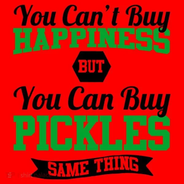 Pickles Are Happiness  Santa Hat