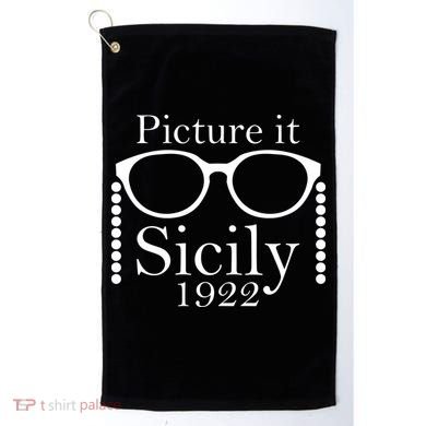 Picture It Sicily 1922 Golf Towel