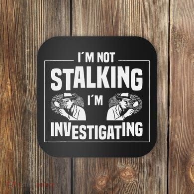 Private Investigation Detective Observation Investigator Coaster