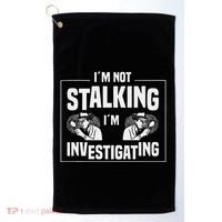 Private Investigation Detective Observation Investigator Golf Towel thumb 0