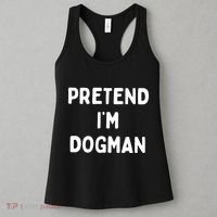 Pretend Im Dogman Women's Tank Top thumb 3