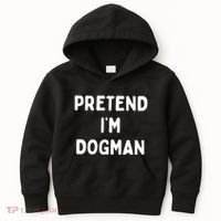 Pretend Im Dogman Kids Hoodie thumb 0