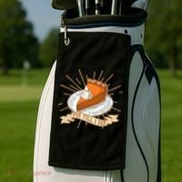 Pie Till I Die Golf Towel thumb 2