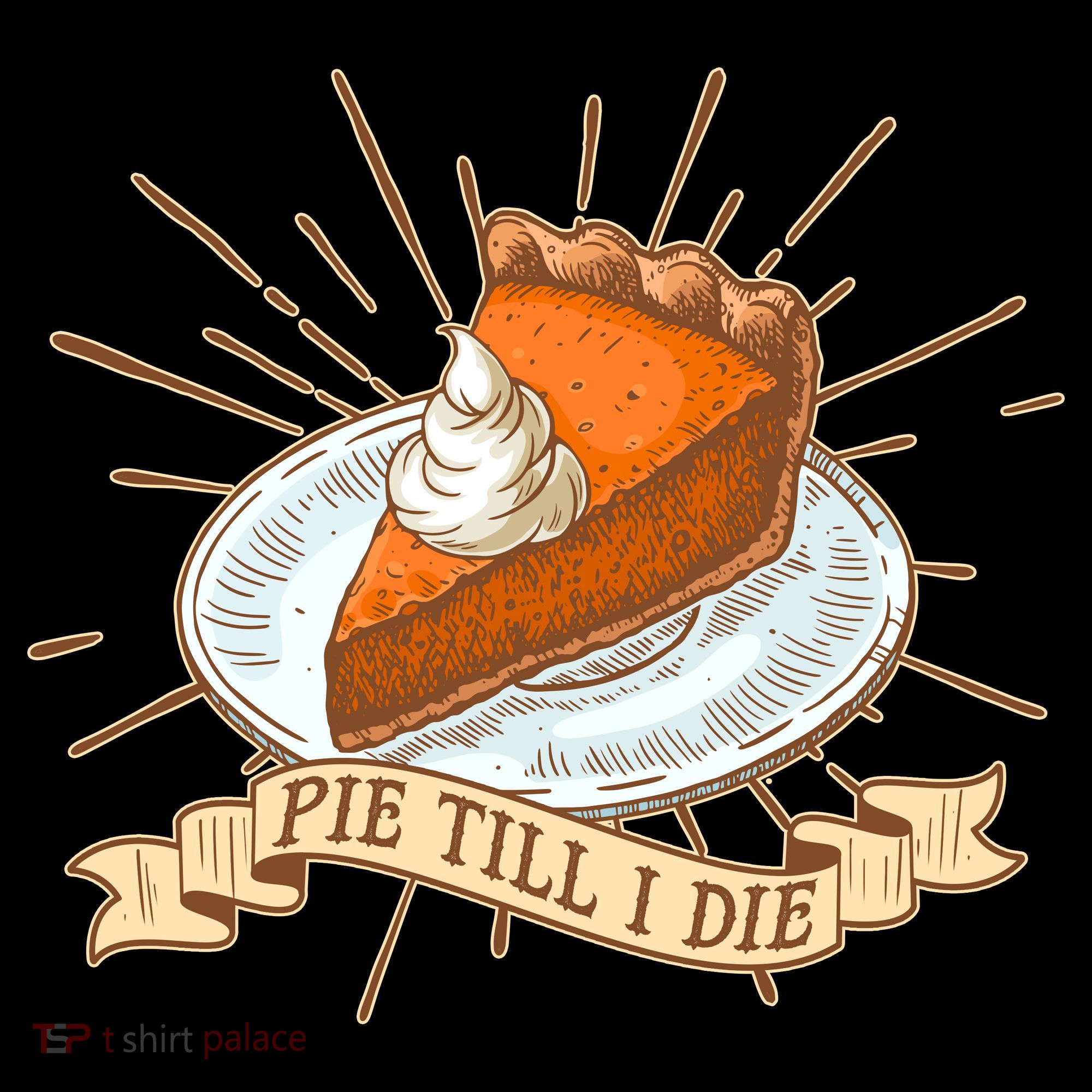 Pie Till I Die Visor