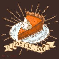 Pie Till I Die Mousepad thumb 1