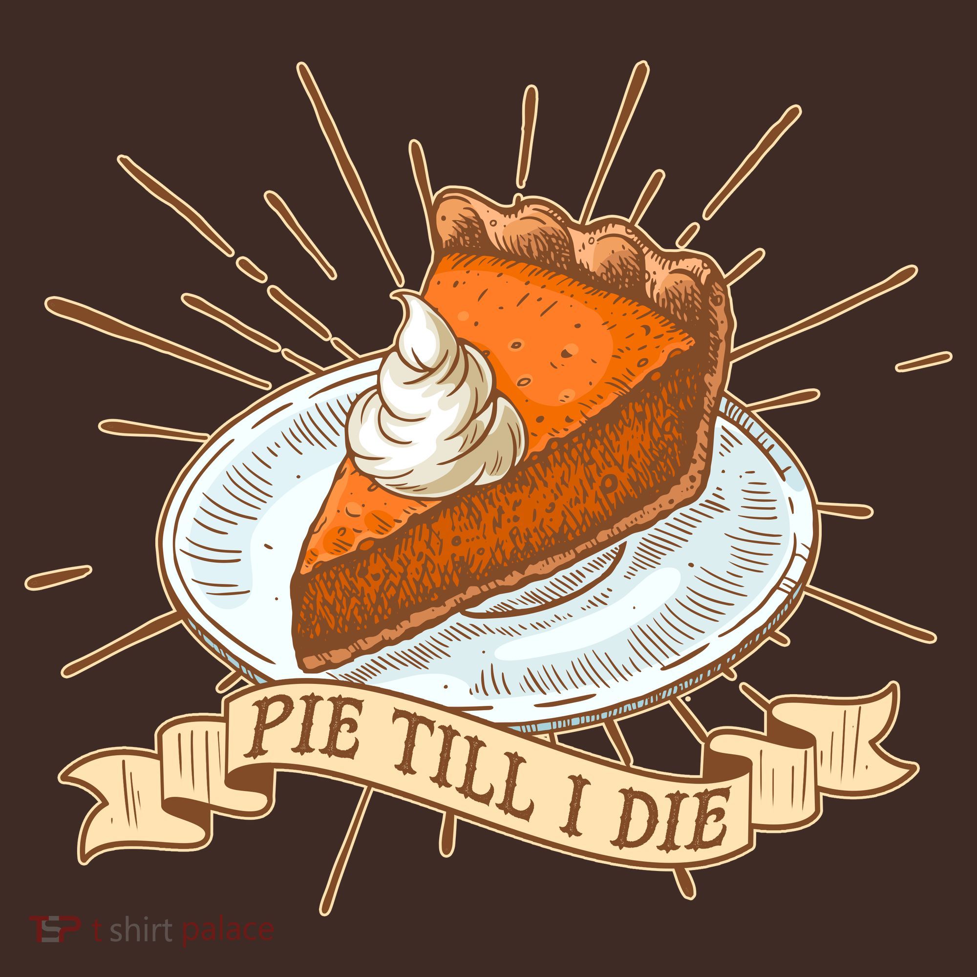 Pie Till I Die Mousepad