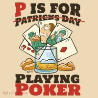 P Is For Poker St Patrick's Day Tote Bag thumb 4