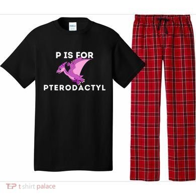P Is For Pterodactyl Dinosaur Word Play Pajama Set
