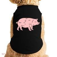 Pig Pork Bacon Chart Doggie Tank thumb 0