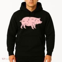 Pig Pork Bacon Chart Hoodie thumb 2