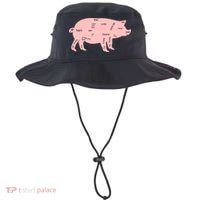 Pig Pork Bacon Chart Bucket Hat thumb 0