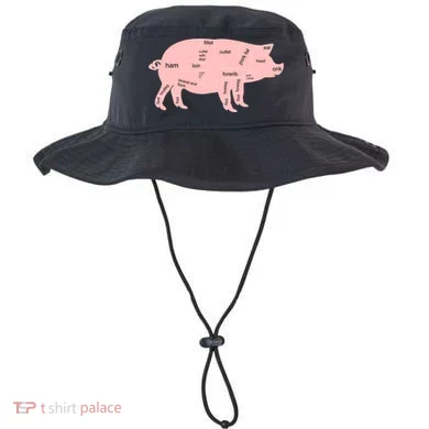 Pig Pork Bacon Chart Bucket Hat
