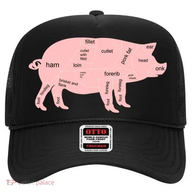 Pig Pork Bacon Chart Hat
