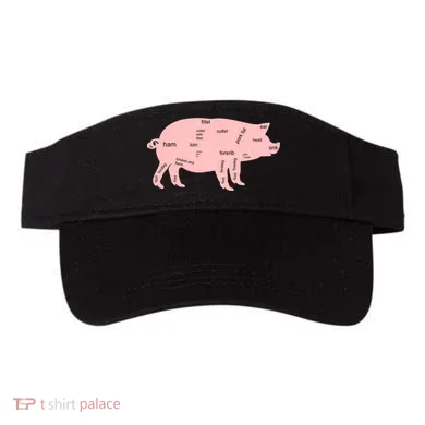 Pig Pork Bacon Chart Visor