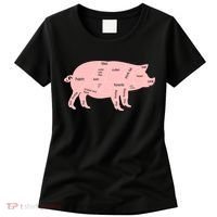 Pig Pork Bacon Chart Women's T-Shirt thumb 0