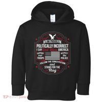 Politically Incorrect God Bless America Conservative Toddler Hoodie thumb 0