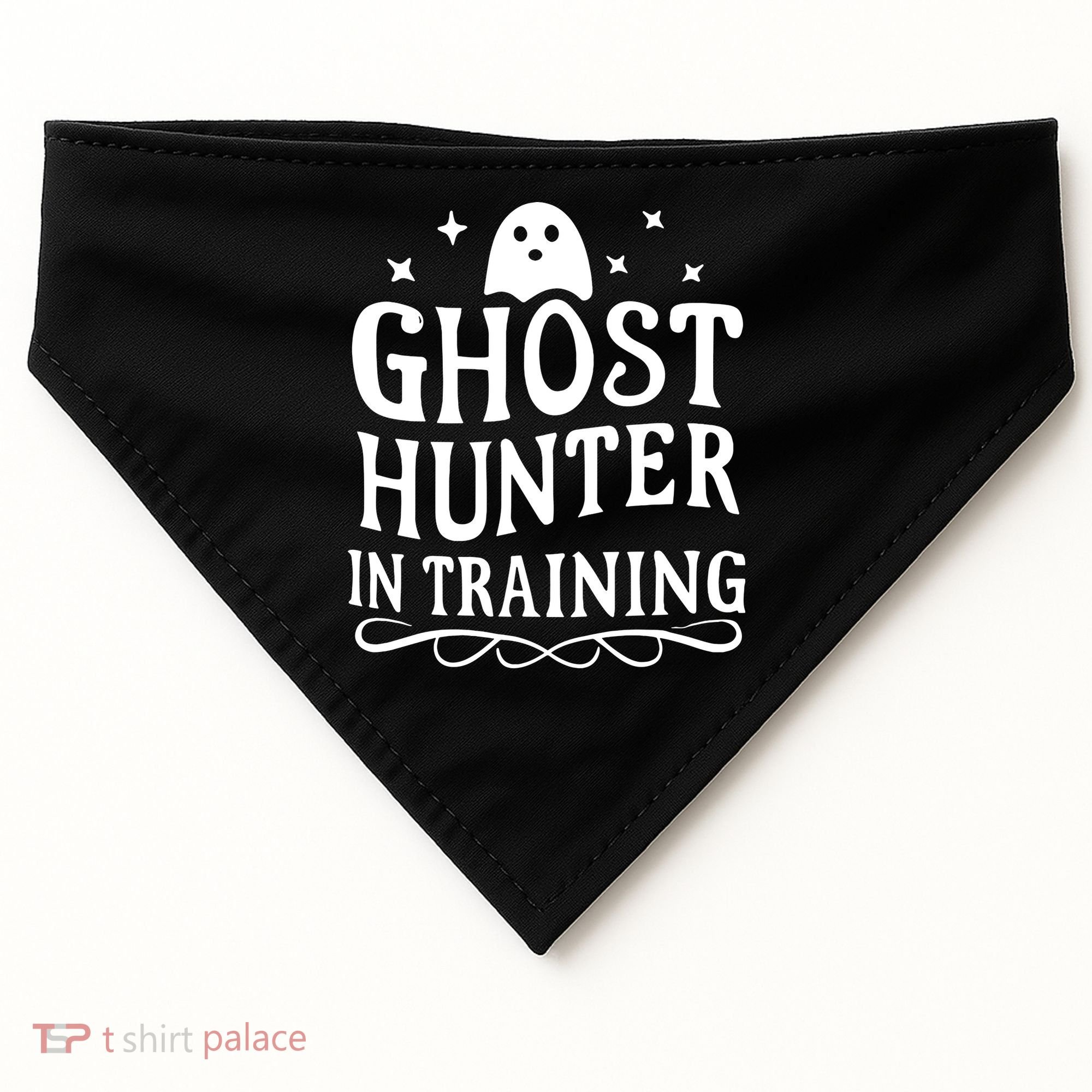 Paranormal Investigator Ghost Hunter In Training USA-Made Doggie Bandana