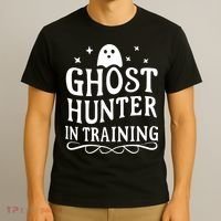 Paranormal Investigator Ghost Hunter In Training T-Shirt thumb 3