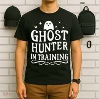 Paranormal Investigator Ghost Hunter In Training T-Shirt thumb 6