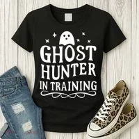Paranormal Investigator Ghost Hunter In Training Women's T-Shirt thumb 3