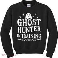Paranormal Investigator Ghost Hunter In Training Kids Sweatshirt thumb 0