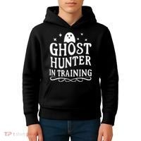 Paranormal Investigator Ghost Hunter In Training Kids Hoodie thumb 4