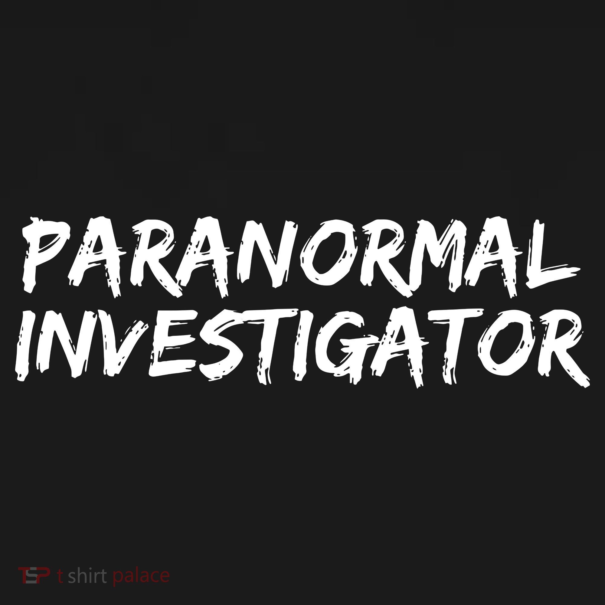 Paranormal Investigator Ghost Hunting Evp Halloween T-Shirt