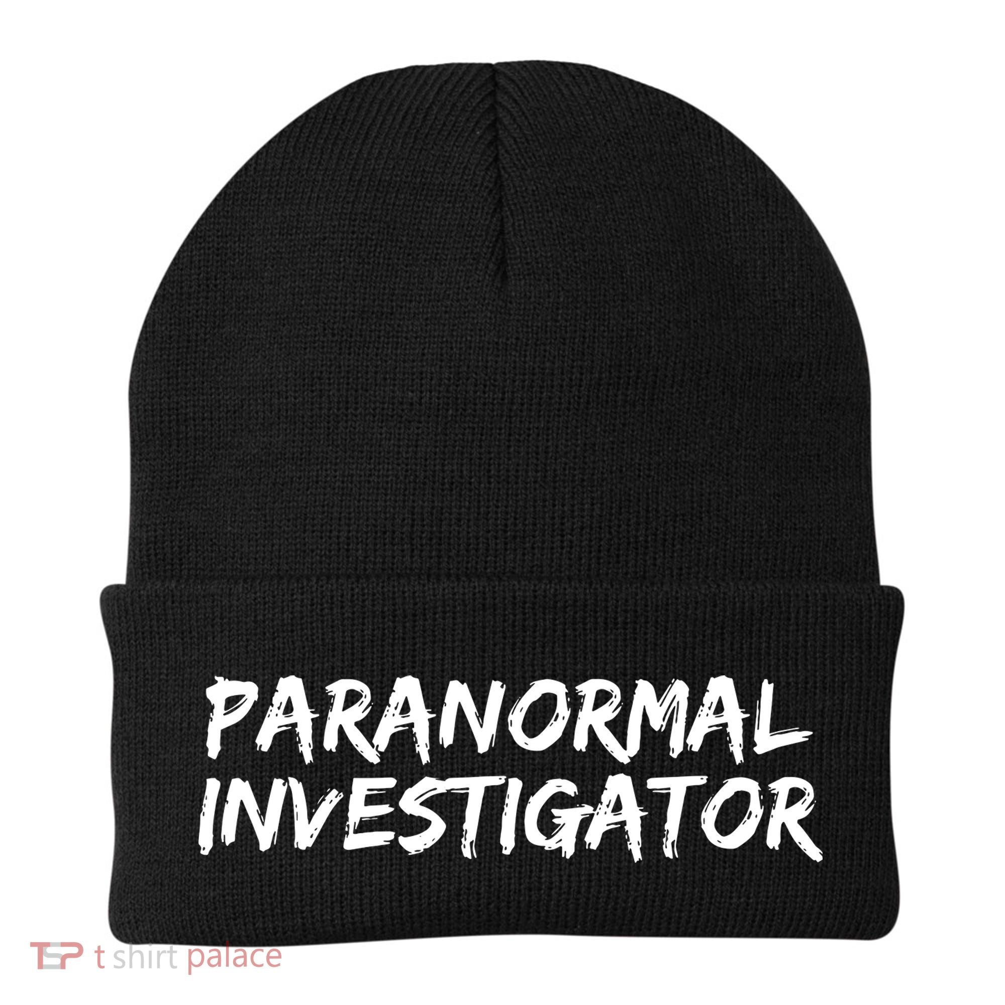 Paranormal Investigator Ghost Hunting Evp Halloween Beanie