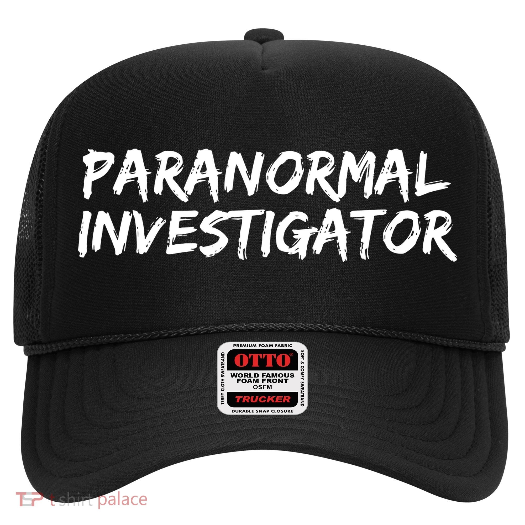 Paranormal Investigator Ghost Hunting Evp Halloween Hat