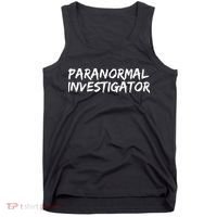 Paranormal Investigator Ghost Hunting Evp Halloween Tank Top thumb 0