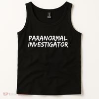 Paranormal Investigator Ghost Hunting Evp Halloween Tank Top thumb 2