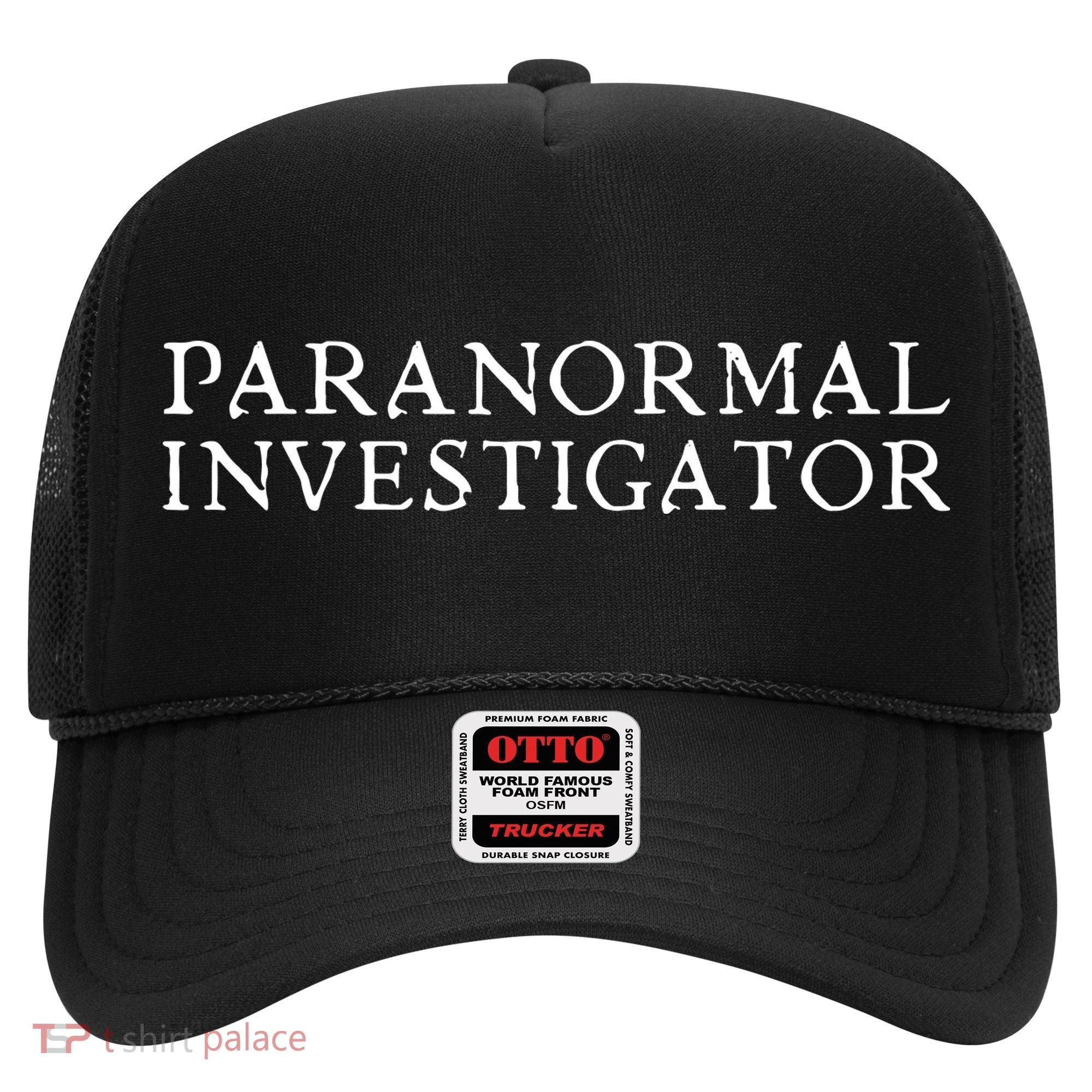 Paranormal Investigator Ghost Hunter Evp Halloween Hat