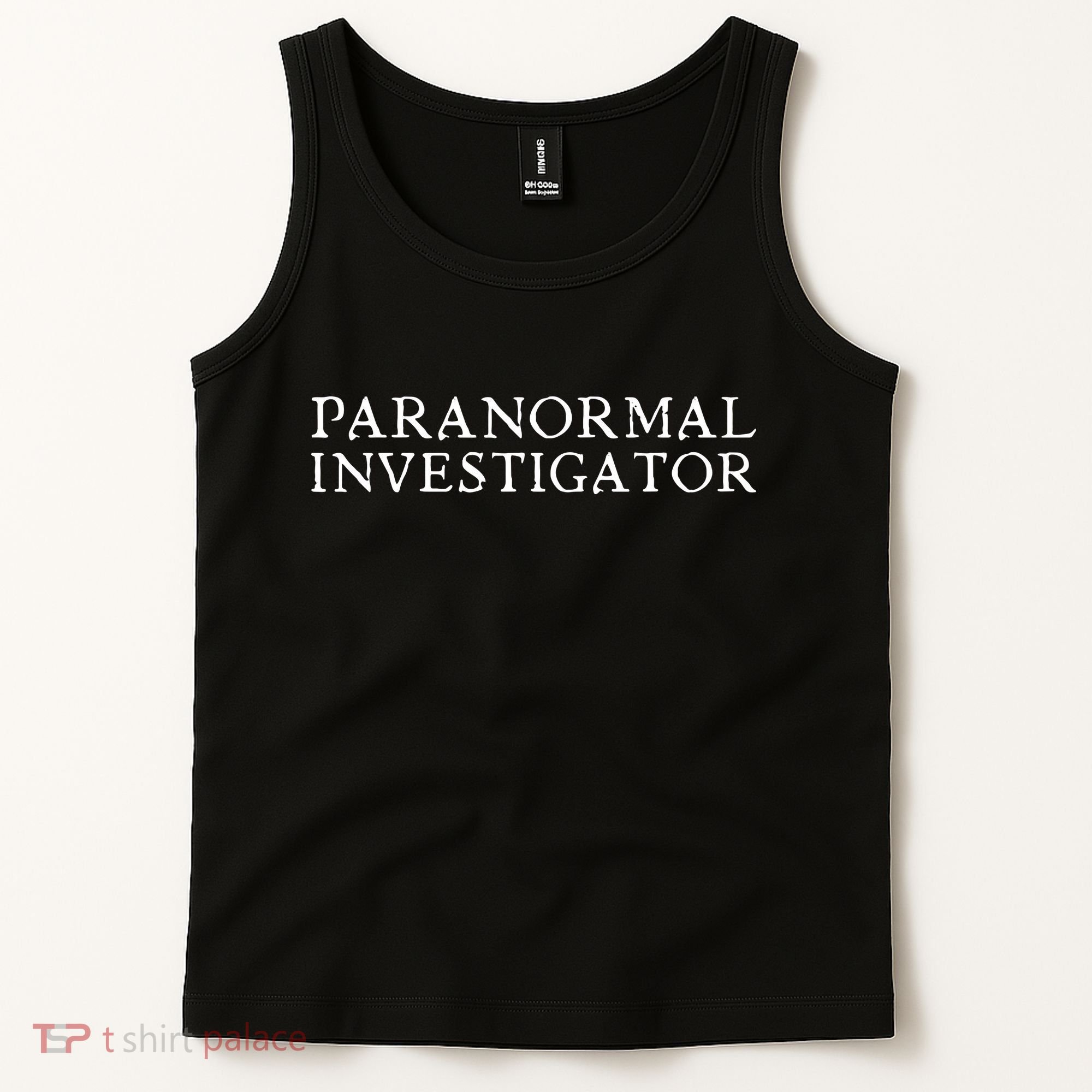 Paranormal Investigator Ghost Hunter Evp Halloween Tank Top