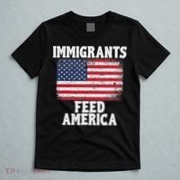 Pro Immigration Gift Immigrants Feed America T-Shirt thumb 5