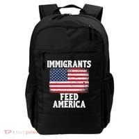 Pro Immigration Gift Immigrants Feed America Backpack thumb 0