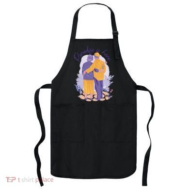 Paradise Is Here Alder Couple Apron