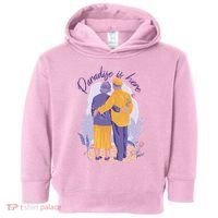 Paradise Is Here Alder Couple Toddler Hoodie thumb 0