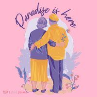 Paradise Is Here Alder Couple Women's T-Shirt thumb 6