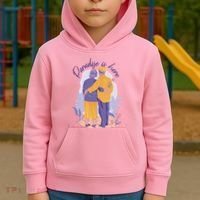 Paradise Is Here Alder Couple Kids Hoodie thumb 2