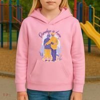Paradise Is Here Alder Couple Kids Hoodie thumb 3