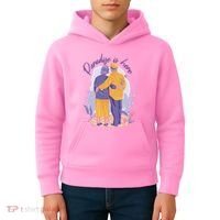 Paradise Is Here Alder Couple Kids Hoodie thumb 4