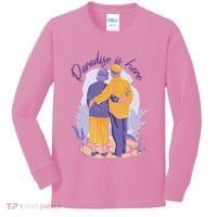 Paradise Is Here Alder Couple Kids Long Sleeve Shirt thumb 0