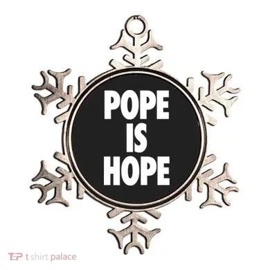 Pope Is Hope Ornament