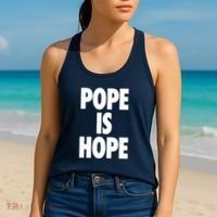Pope Is Hope Women's Tank Top thumb 2