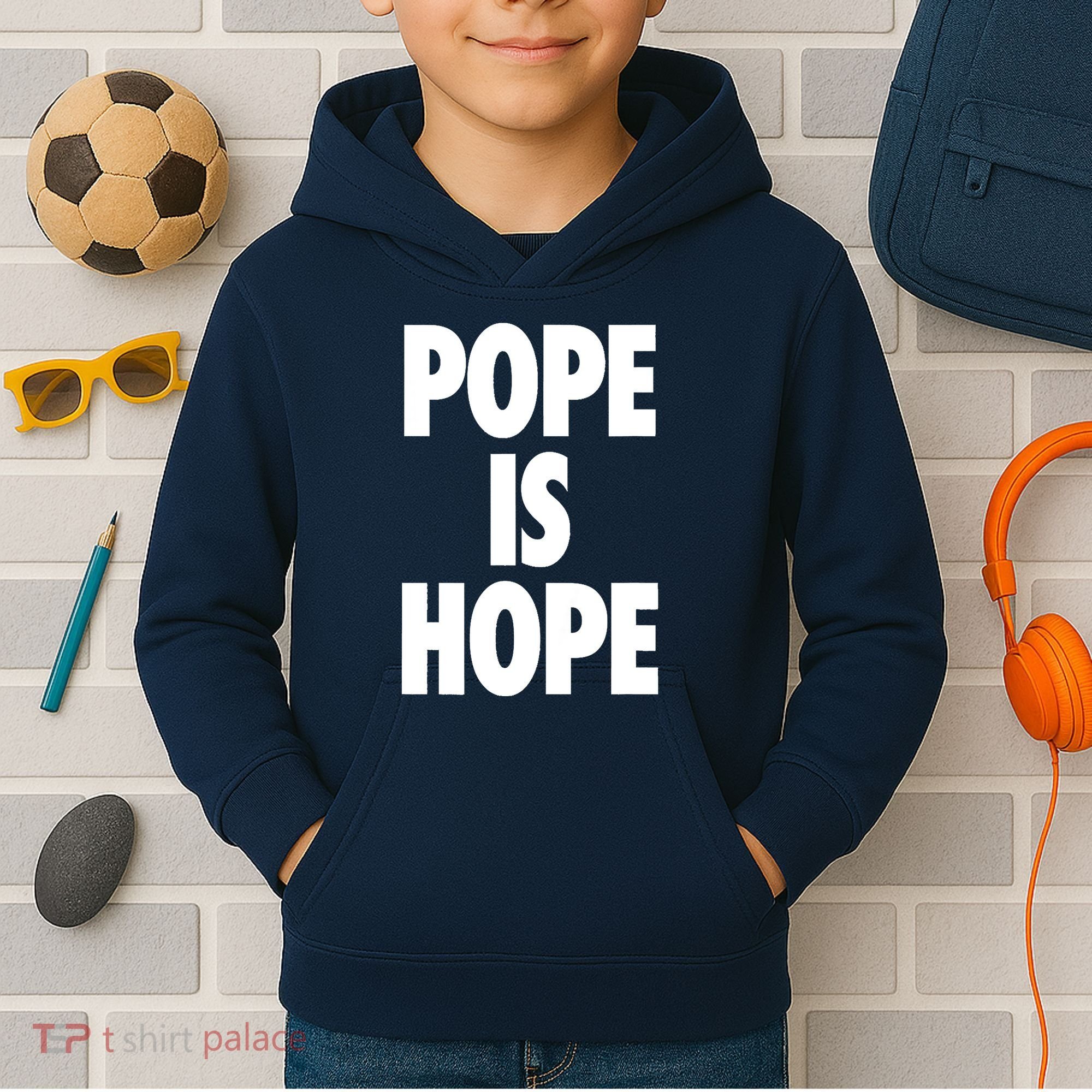 Pope Is Hope Kids Hoodie
