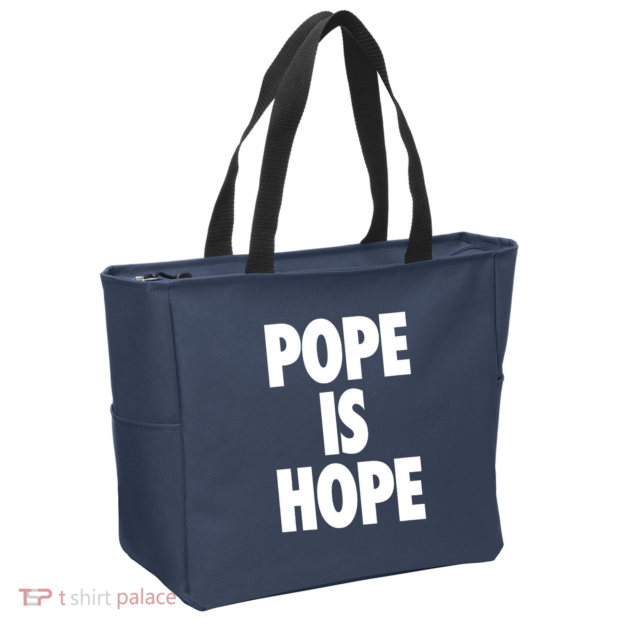 Pope Is Hope Tote Bag