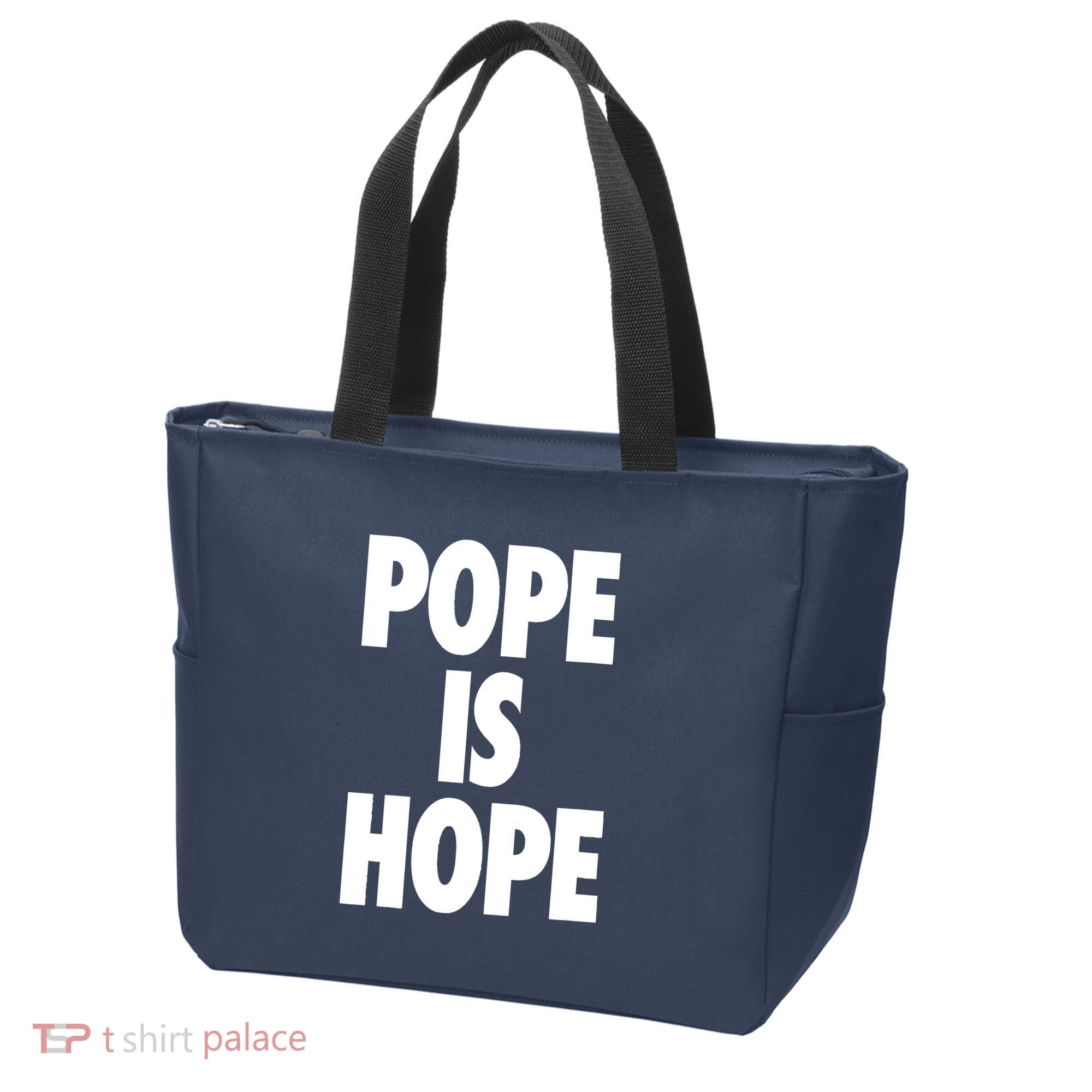 Pope Is Hope Tote Bag
