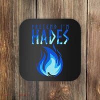 Pretend I'm Hades Greek Mythology Greek Life Myth Coaster thumb 0