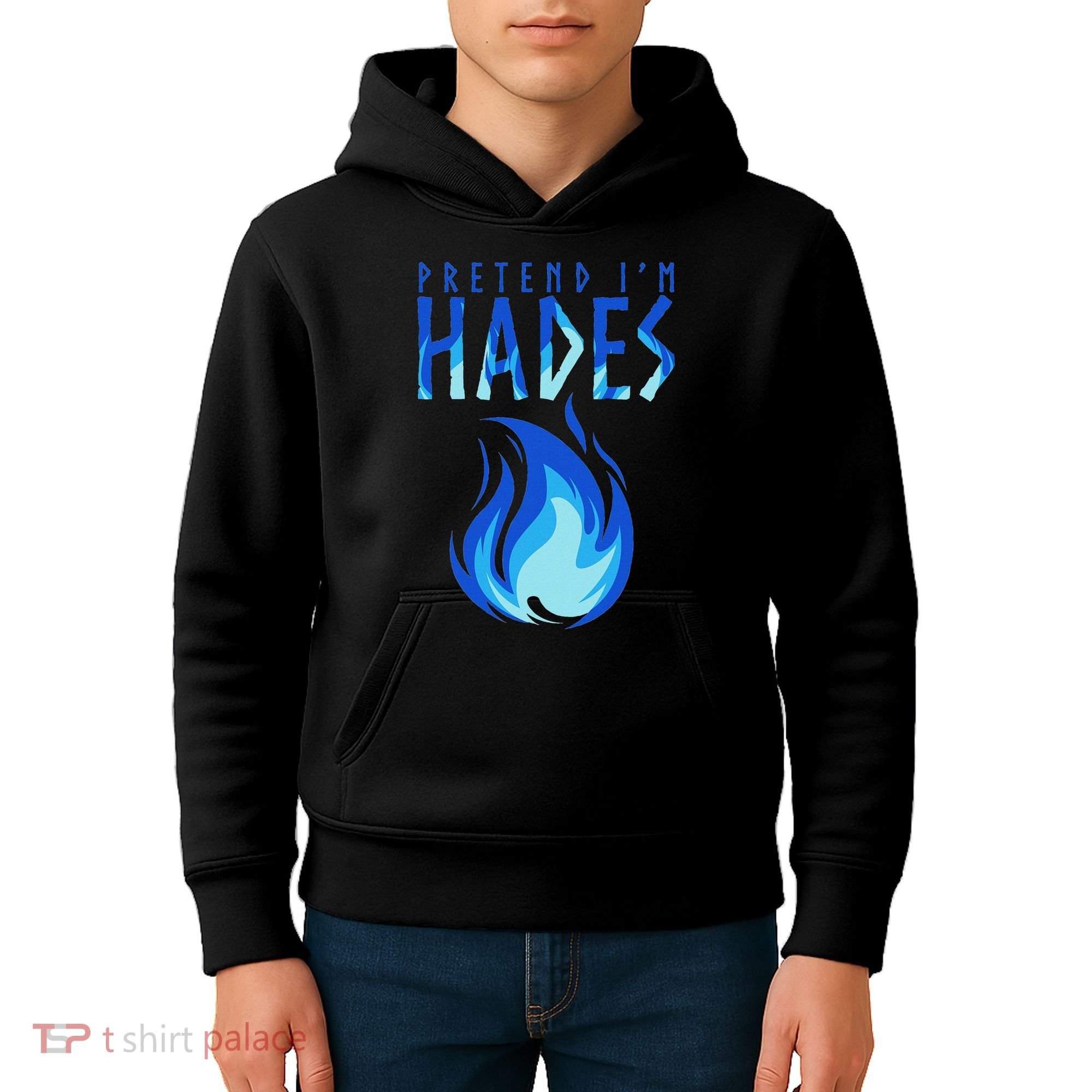 Pretend I'm Hades Greek Mythology Greek Life Myth Kids Hoodie